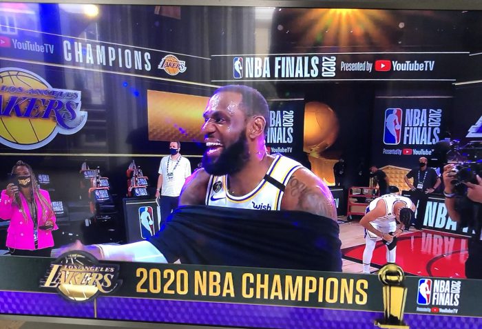 LA Lakers NBA Champions 2020