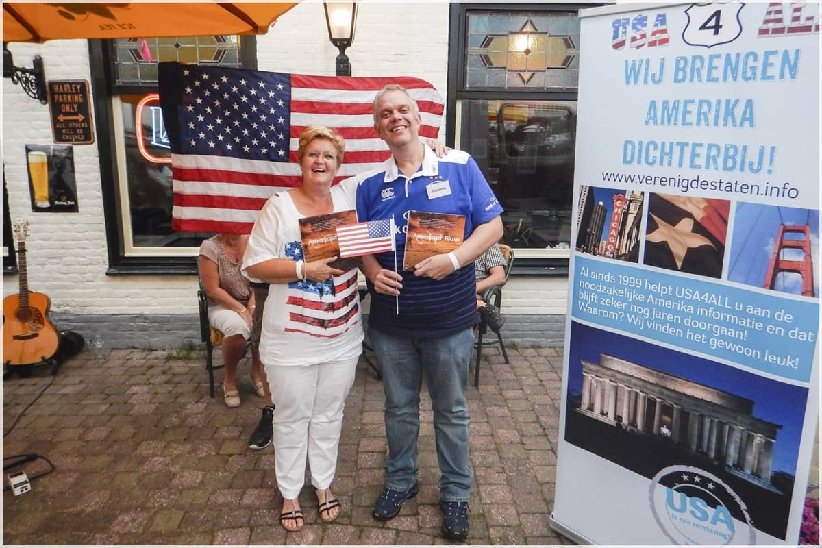 Yvonne en Peter - Winnaars van de Amerika Quiz