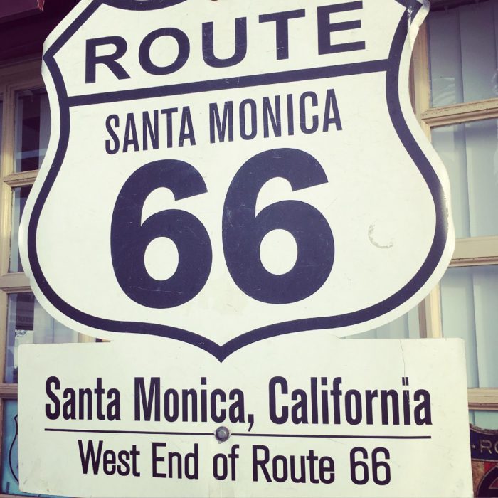 Santa Monica - West end route 66