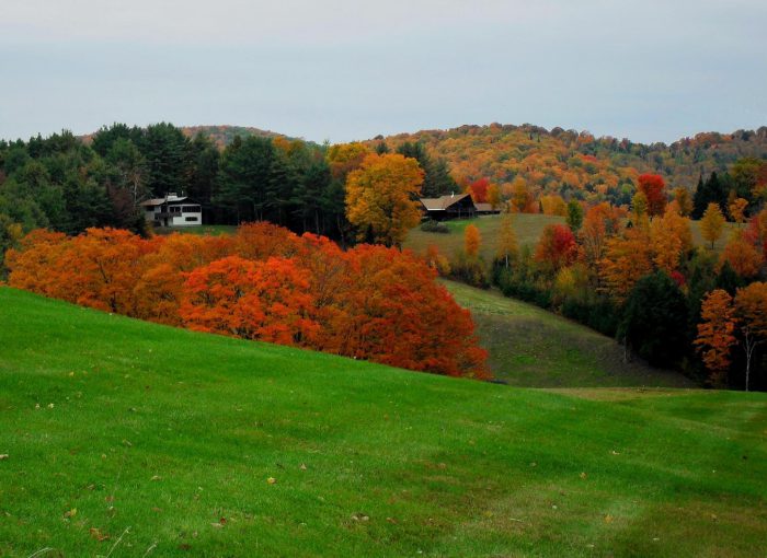 Herfstkleuren in Vermont