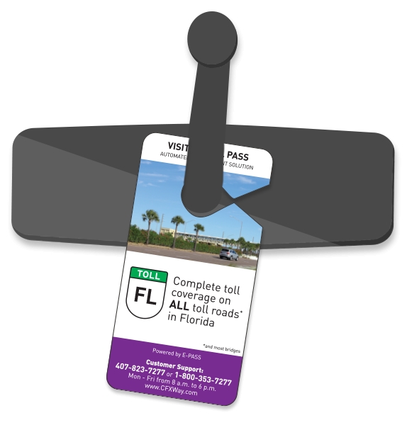 Visitor Toll Pass-Hangtag