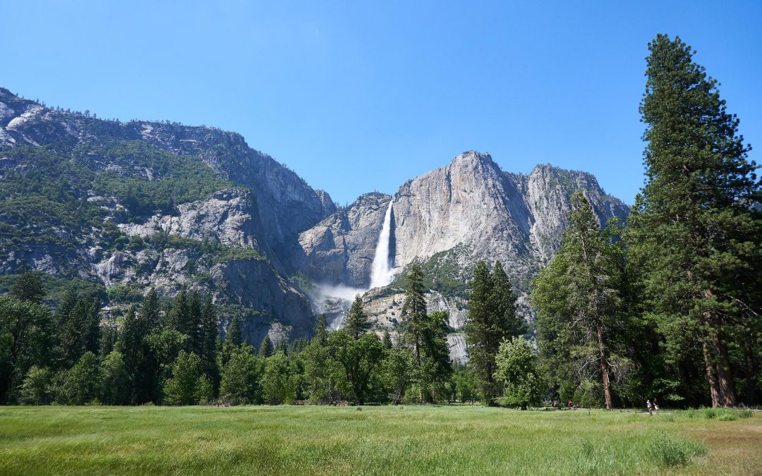 Watervallen in Yosemite National Park