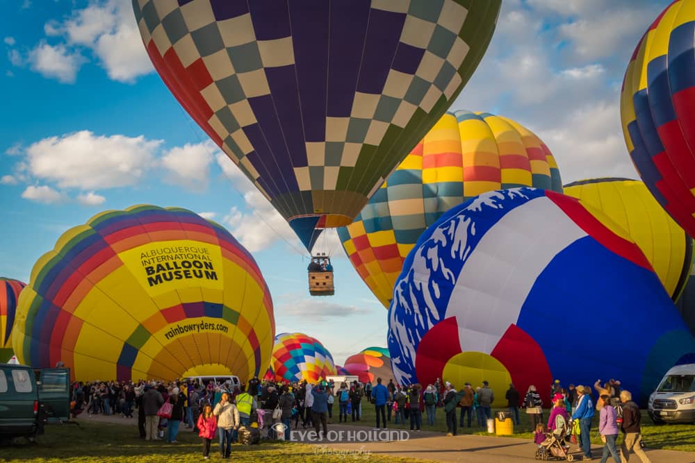 The Albuquerque International Balloon fiesta