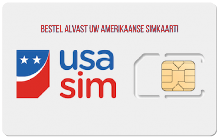Bestel uw USA Sim card